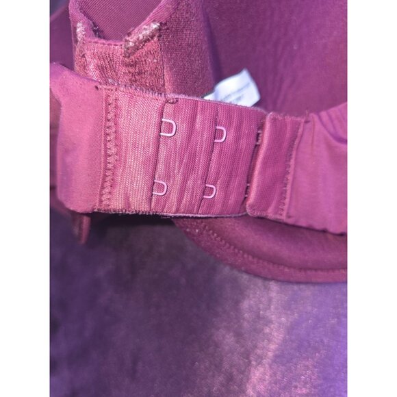 Victorias Secret Underwire Push-Up Bra*Plum Purple*Soft Fabric*Sissy*NWOT*36C - Picture 3 of 8